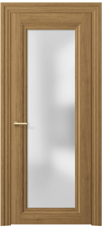 Межкомнатная дверь Centro 2502 Грецкий орех Сатинированное стекло Цена 38319 ₽ | Volhovec