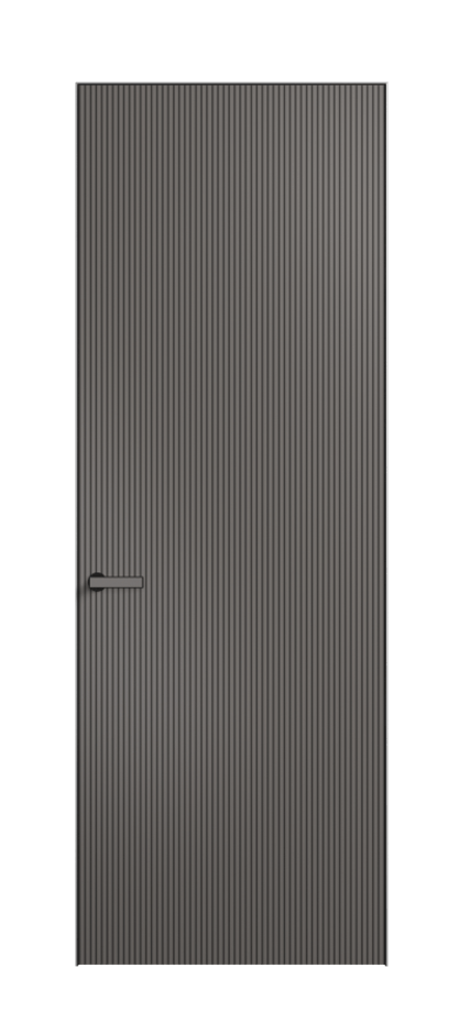 Межкомнатная дверь Вельвет 8201 Матовый классический серый. Цена 66569  | Volhovec