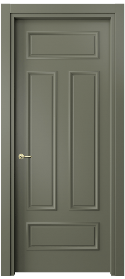 Межкомнатная дверь Париж 8143 Матовый оливковый тёмный  Цена 64724 ₽| Volhovec
