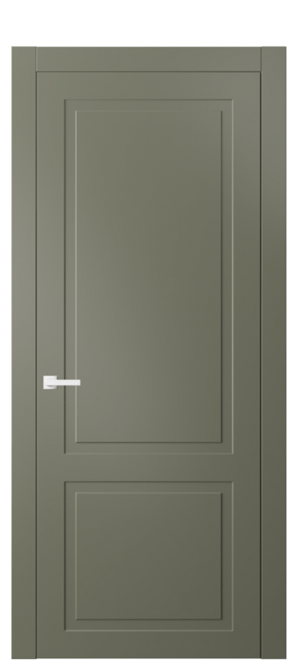 Межкомнатная дверь Нео Классик 8002 Матовый оливковый тёмный  Цена 52124 ₽ | Volhovec