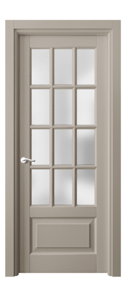Межкомнатная дверь Лигнум 0728 Дуб бисквитный Сатинированное стекло Цена 156199 ₽ | Volhovec
