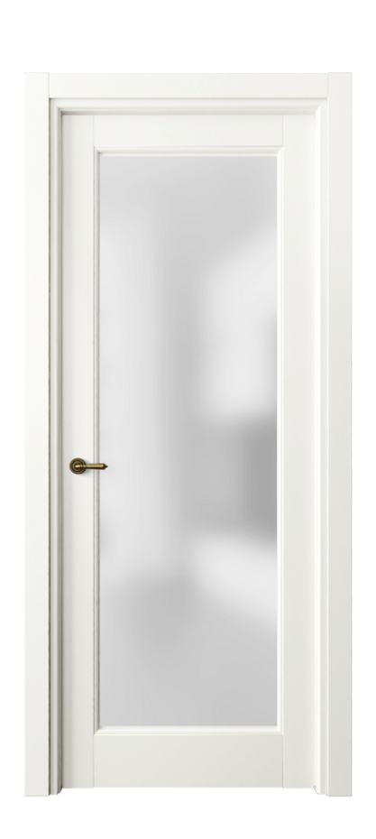 Межкомнатная дверь Toscana Litera 6300 Бук жемчуг Сатинированное стекло Цена 94599 ₽ | Volhovec