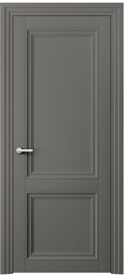 Межкомнатная дверь Центро 2523 Матовый классический серый  Цена 62199 ₽ | Volhovec