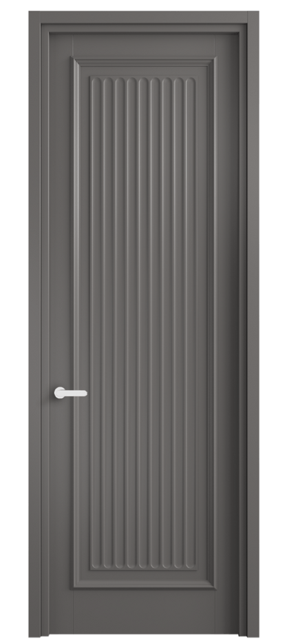 Межкомнатная дверь Шарм 6701 Матовый классический серый  Цена 97699 ₽ | Volhovec