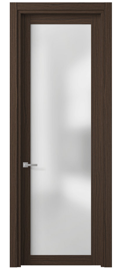 Межкомнатная дверь Планум 2102 Экзотик трюфельный Сатинированное стекло Цена 54039 ₽ | Volhovec