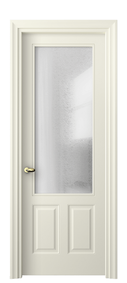 Межкомнатная дверь Esse 8522 Матовый молочно-белый Фактурное стекло "Лёд", триплекс, 8 мм Цена 57679 ₽ | Volhovec