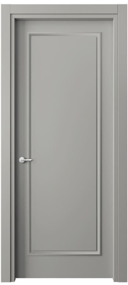 Межкомнатная дверь Париж 8101 Матовый нейтральный серый  Цена 52424 ₽| Volhovec