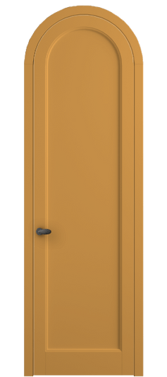 Дверь межкомнатная 6813 Пастельно-жёлтый RAL 1034. Цвет RAL Пастельно-жёлтый RAL 1034. Материал Гладкая эмаль. Коллекция Палаццо. Картинка.