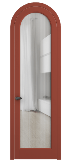 Дверь межкомнатная 6814 NCS S 3040-Y80R MORU. Цвет NCS NCS S 3040-Y80R. Материал Гладкая эмаль. Коллекция Палаццо. Картинка.