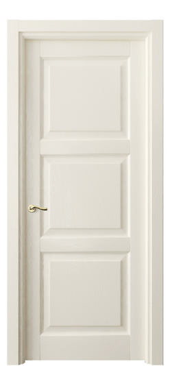 Дверь межкомнатная 0731 ДМБ. Цвет Дуб молочно-белый. Материал Массив дуба эмаль. Коллекция Lignum. Картинка.